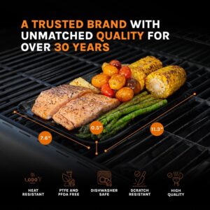 Oscarware®11x7 Porcelain Grill Topper. A trusted brand with unmatched quality for over 30 years.