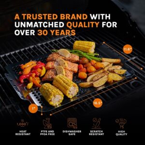 Oscarware® 16x12 Porcelain Grill Topper. A trusted brand with unmatched quality for over 30 years.