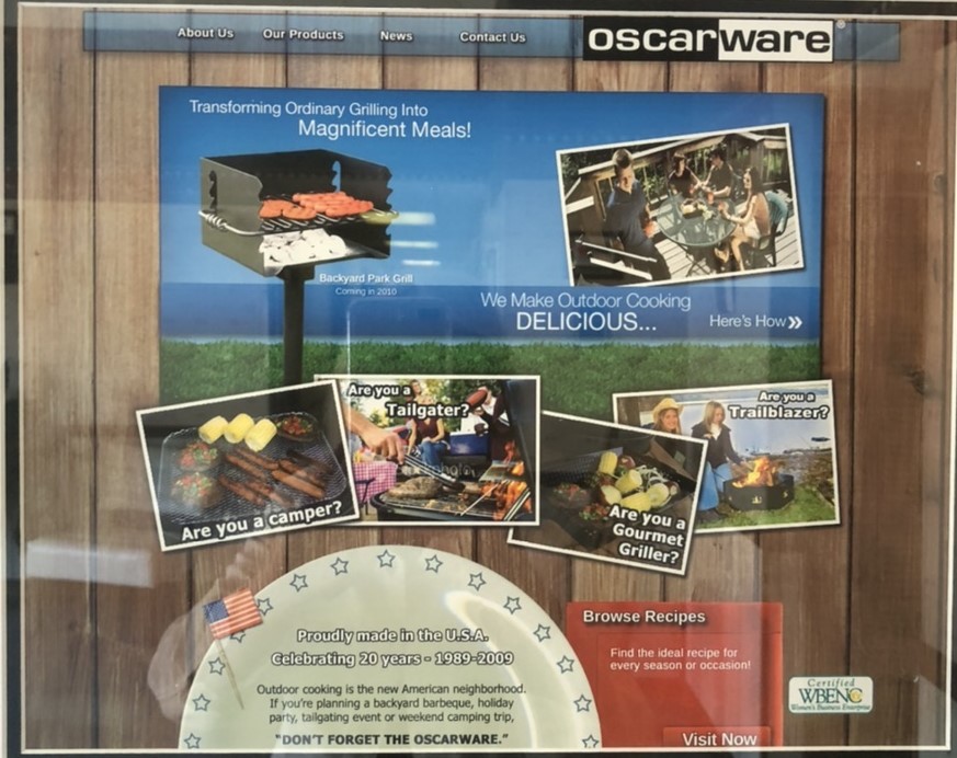 Oscarware® launches first website.