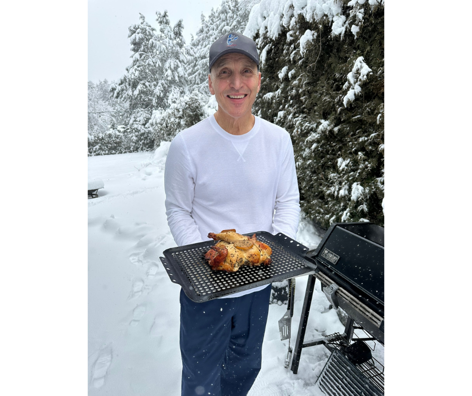 Grilling in winter test