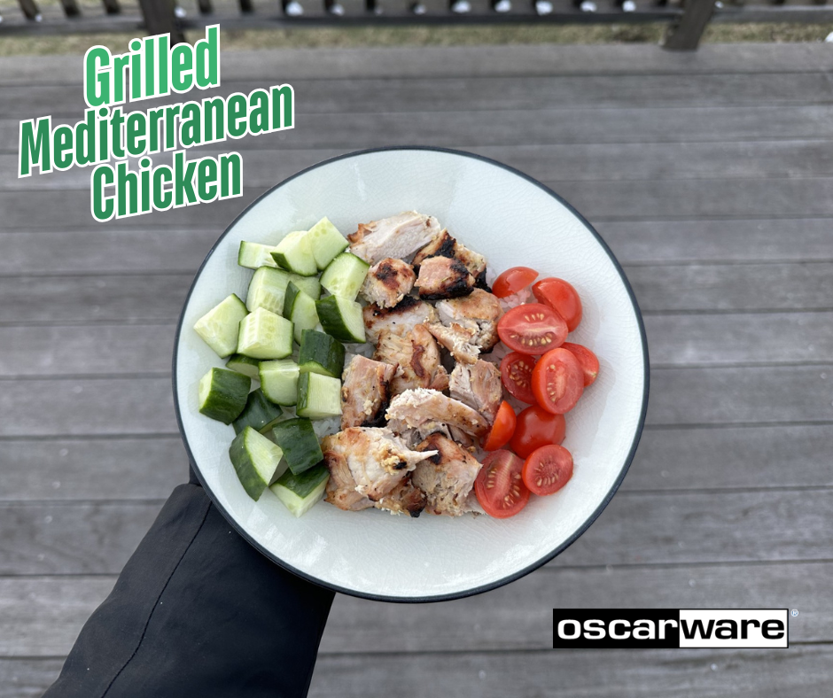 Healthy Grilled Mediterranean Chicken