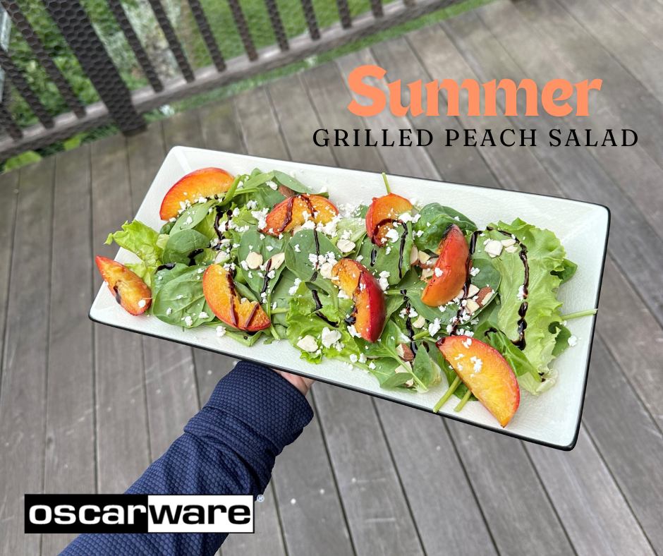 Grilled Peach Salad