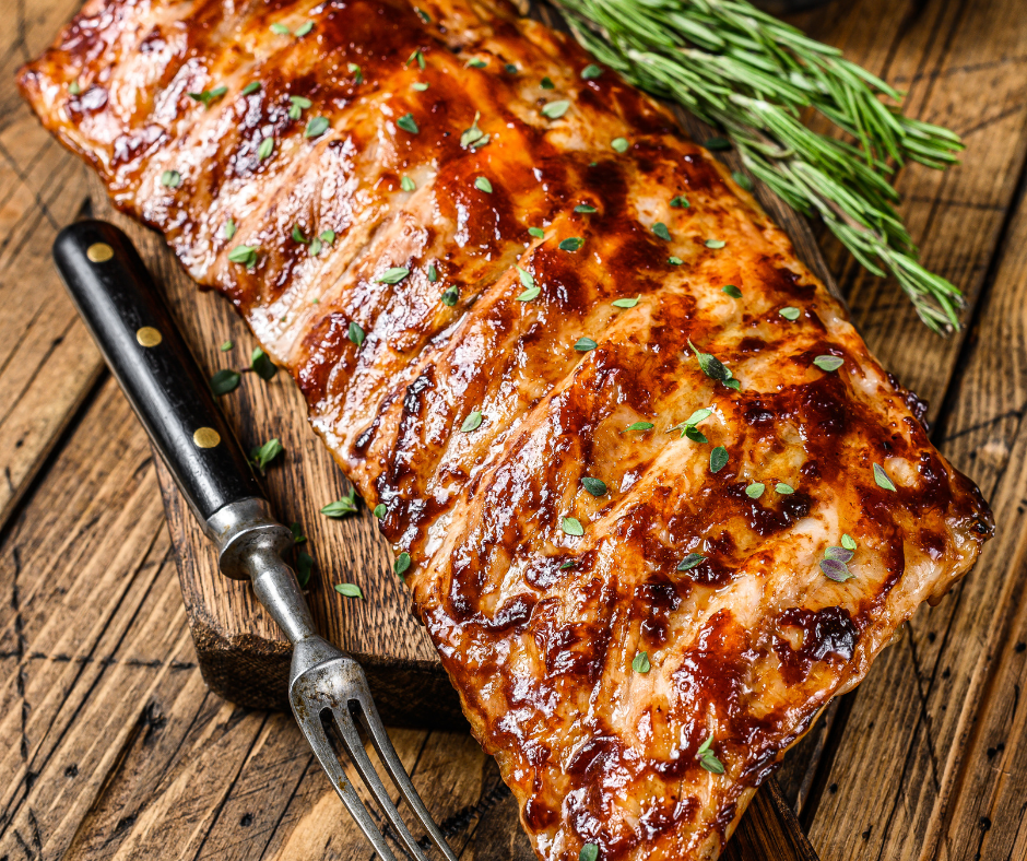 Delicious Old Ray's Ribs on the Grill Recipe in 9 steps 9 ribs on the grill