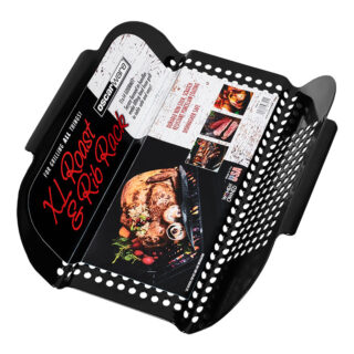 Porcelain Coated XL Roast and Rib Rack