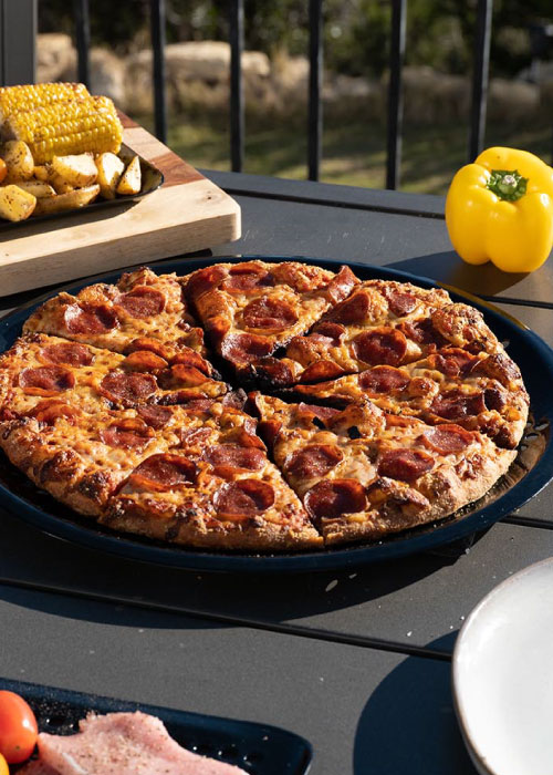 Home 11 Oscarware round pizza grill topper