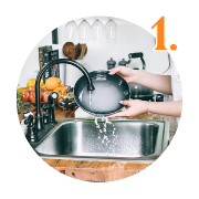 Family Disposable Grill Topper Set 5 Was before use