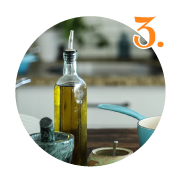 Family Disposable Grill Topper Set 7 Brush topper with a high heat cooking oil